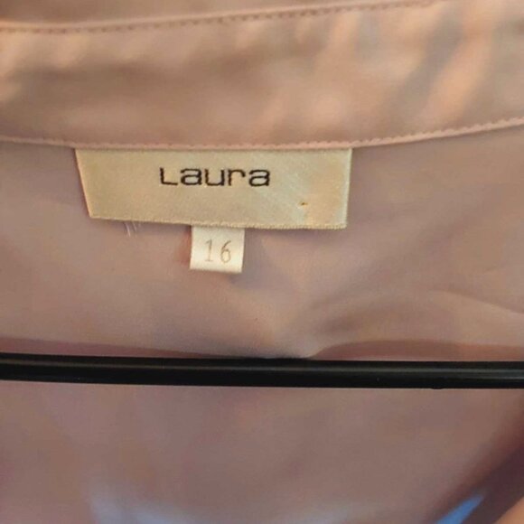 Pink size 16 shirt from Laura - Picture 2 of 4